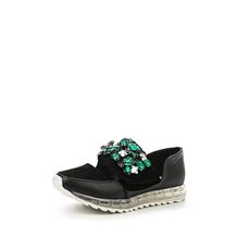 LOST INK  SPARKLE EMBELLISHED VELCRO STRAP PLIMSOLL